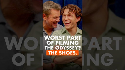Matt Damon & Tom Holland reveal the worst part of filming The Odyssey