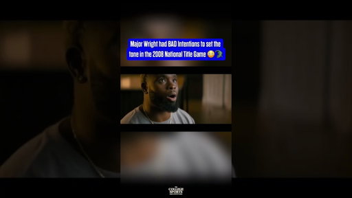 “I wanted to strike FEAR into their team” 😳Major Wright was a MENACE when he was at Florida 👀