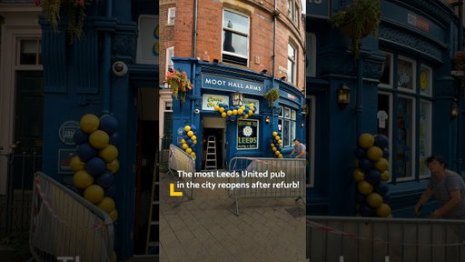 Leeds United pub the Moot Hall Arms re-opens after refurb #leeds #lufc