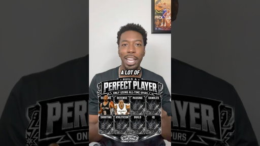 Creating the perfect NBA player only using Spurs 🏀🔥