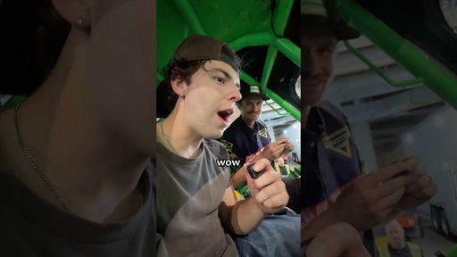 I Snuck Into A Monster Truck 😳🛻