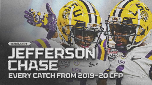 Every catch from Justin Jefferson and Ja'Marr Chase during the CFP 🔥