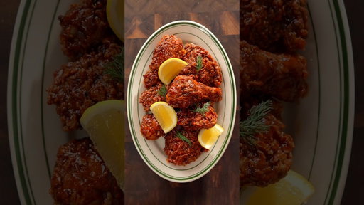 The Crispiest Fried Chicken 🫢