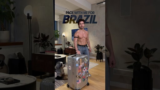 Get ready with me to fly to Brazil (ASMR)