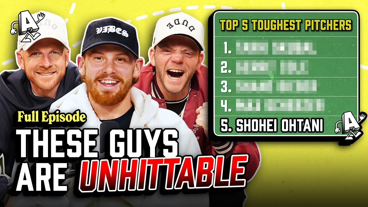 EP. 24: Dude Perfect: Bobby Witt Jr. Ranks the Toughest Pitchers in Major League Baseball