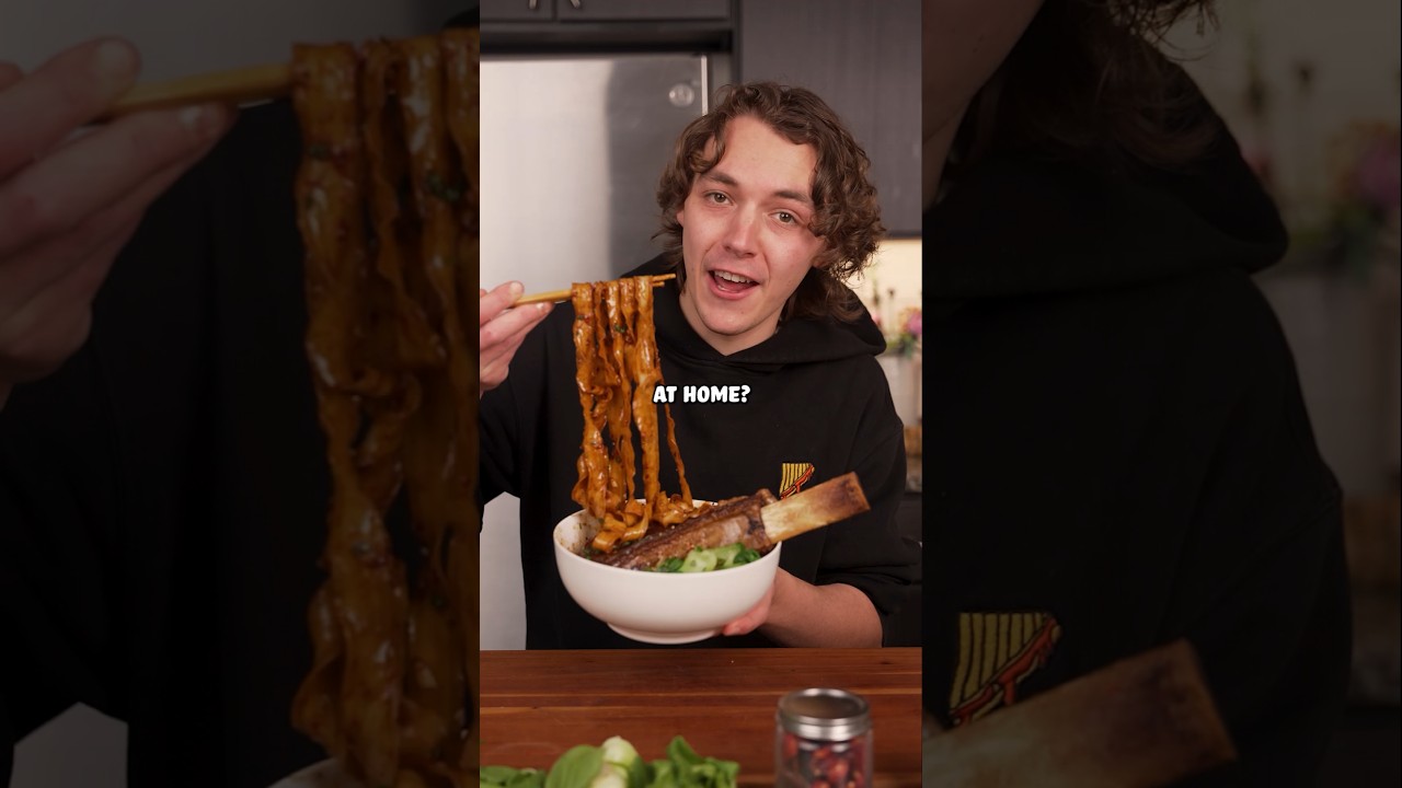 VIRAL Beef Rib Chili Oil Noodles