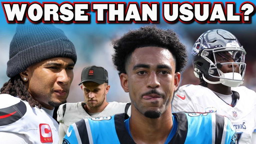 The NFL's Worst Teams Are Really BAD This Year