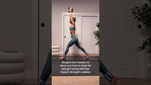 Pilates x strength workouts are my fav way to train and see results!!