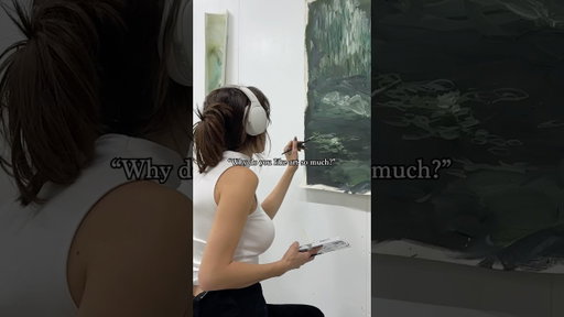 The reason I love being an artist 🤍 #art #artist #contemporaryart #resin