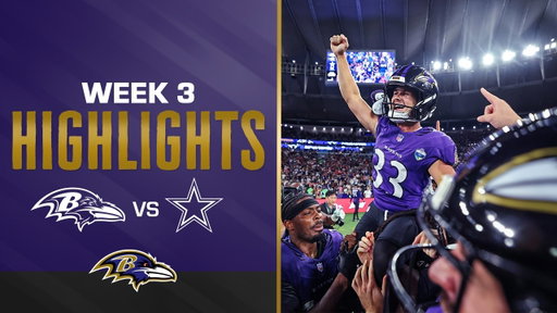 Full Highlights: Ravens vs. Cowboys, Week 3 | Baltimore Ravens
