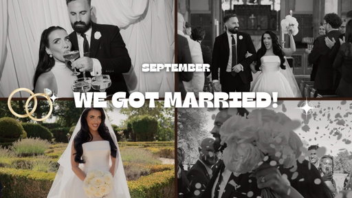 WE GOT MARRIED !!!!!!! The best September ever