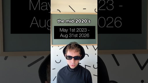 the mid-2020’s are officially over. #RECAP #RAP