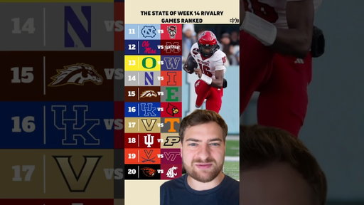 What is the best rivalry in CFB?