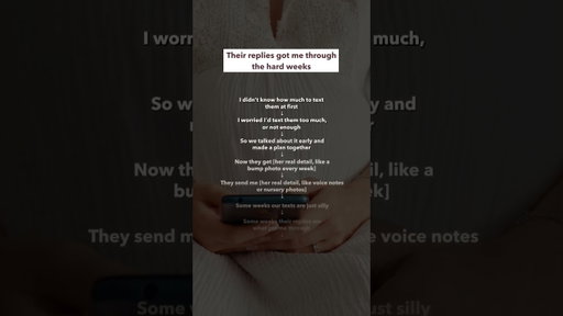 What if the text you almost didn’t send became the one they needed?