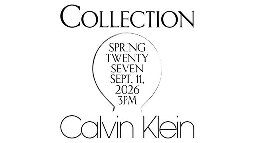 Calvin Klein Collection Spring 2027 Show