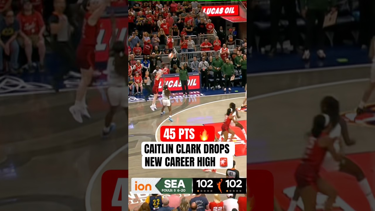 CAITLIN CLARK GOES OFF IN WIN VS. STORM 😮‍💨🔥