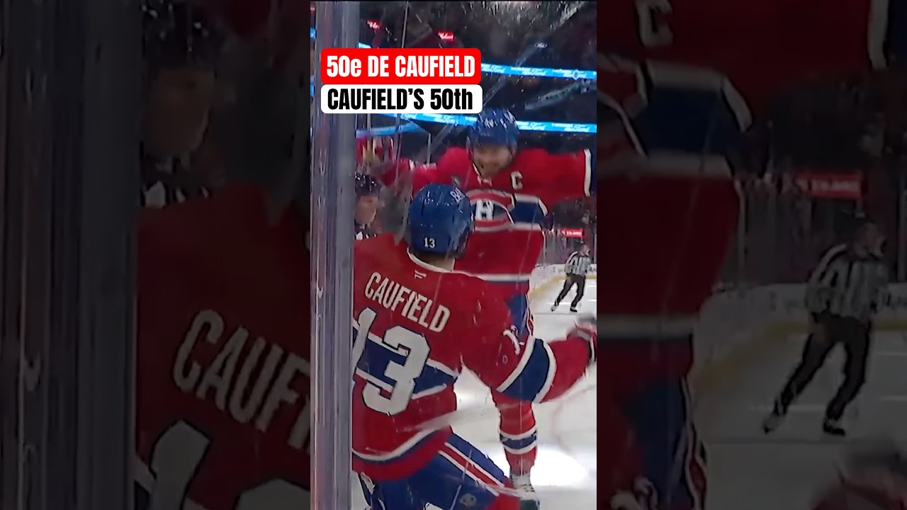 Cole Caufield has 50 goals 🚨 #NHL #Goal