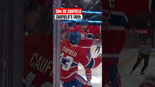 Cole Caufield has 50 goals 🚨 #NHL #Goal