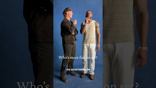On-Set Q&A: Malik Nabers and Jaxon Dart
