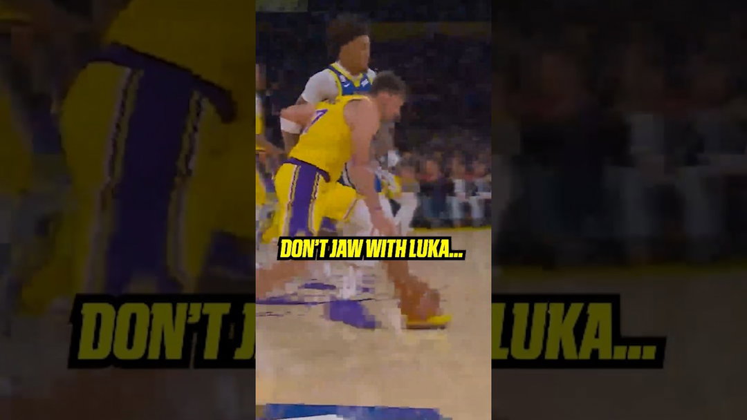 Don't jaw with Luka, Yaxel... 😭 😭 | #NBA