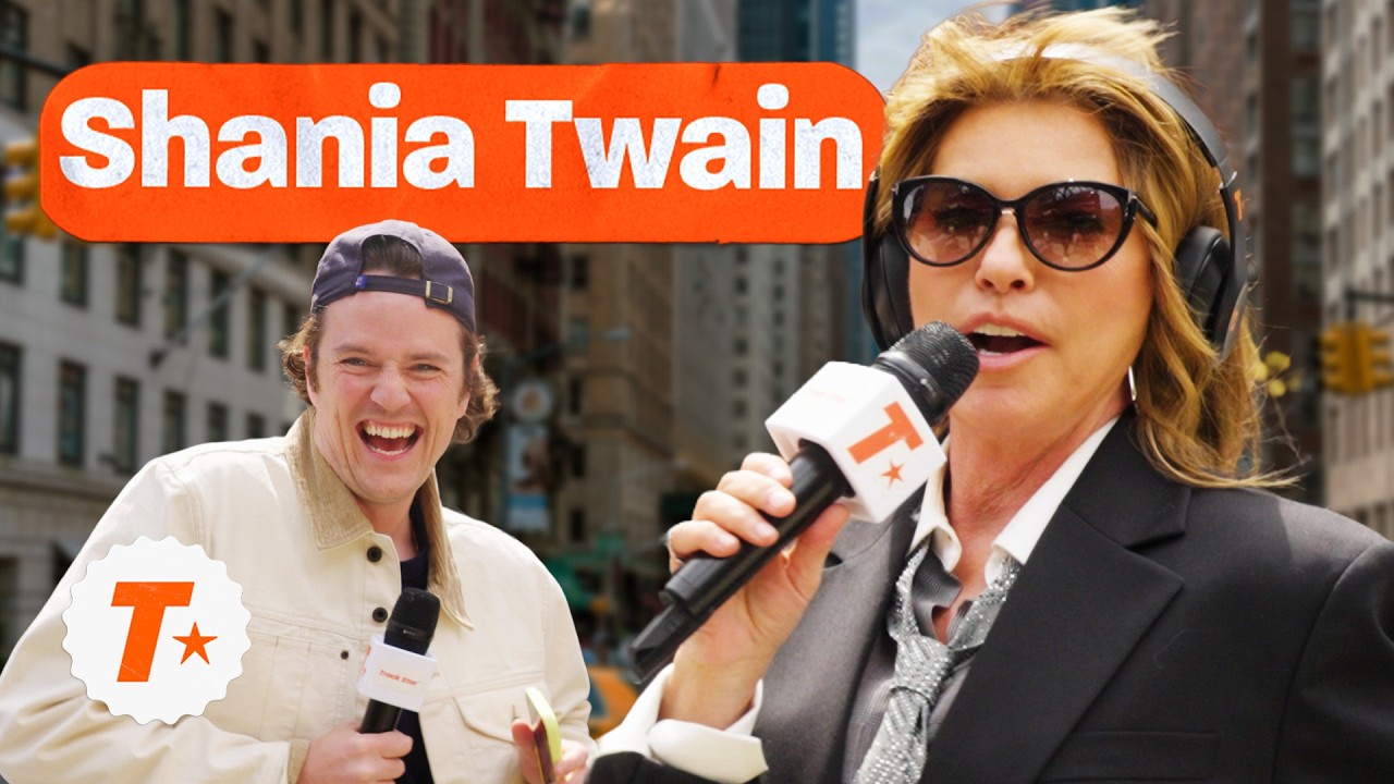 Testing Shania Twain's Music Knowledge | Track Star*