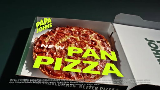 Papa Johns New Pan Pizza :06