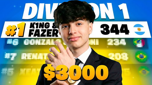Top 1 FNCS Division 1 Finals ($3000)