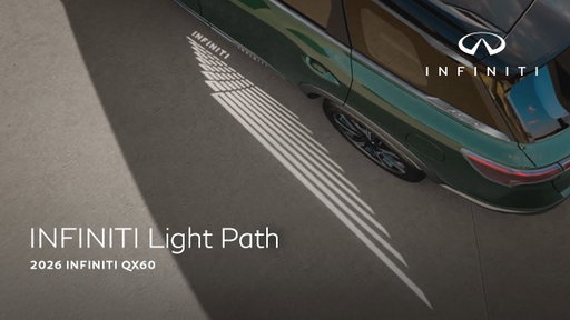 2026 INFINITI QX60 Light Path: Exclusive Exterior Lighting Features