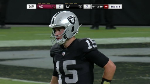 Fernando Mendoza's First Pass Completion as a Raider