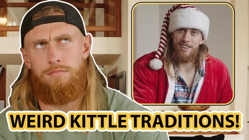 Claire & George Kittle Reveal Their Celebrity Crushes & Craziest Family Traditions!
