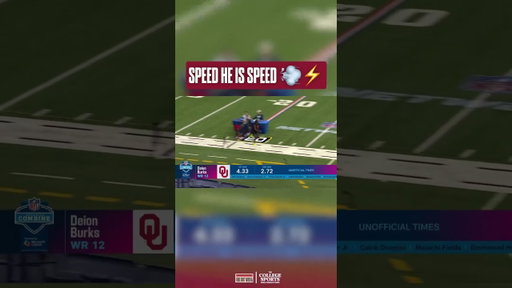 We already knew it… but sheesh 😮‍🔥Deion Burks is putting on an absolute SHOW right now