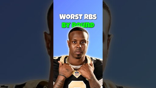 Worst RBs To Draft In Each Round Of Fantasy Football