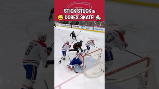 Dobes in a STICK-y situation 🏒