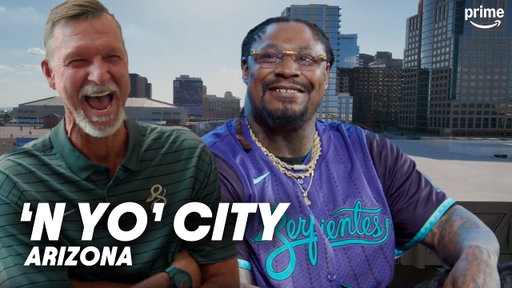 Randy Johnson brings Marshawn Lynch to the Batting Cage | Prime Video