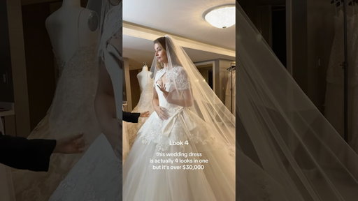 The price keeps getting higher 😅 what do we think about #VeraWang? #weddingdress