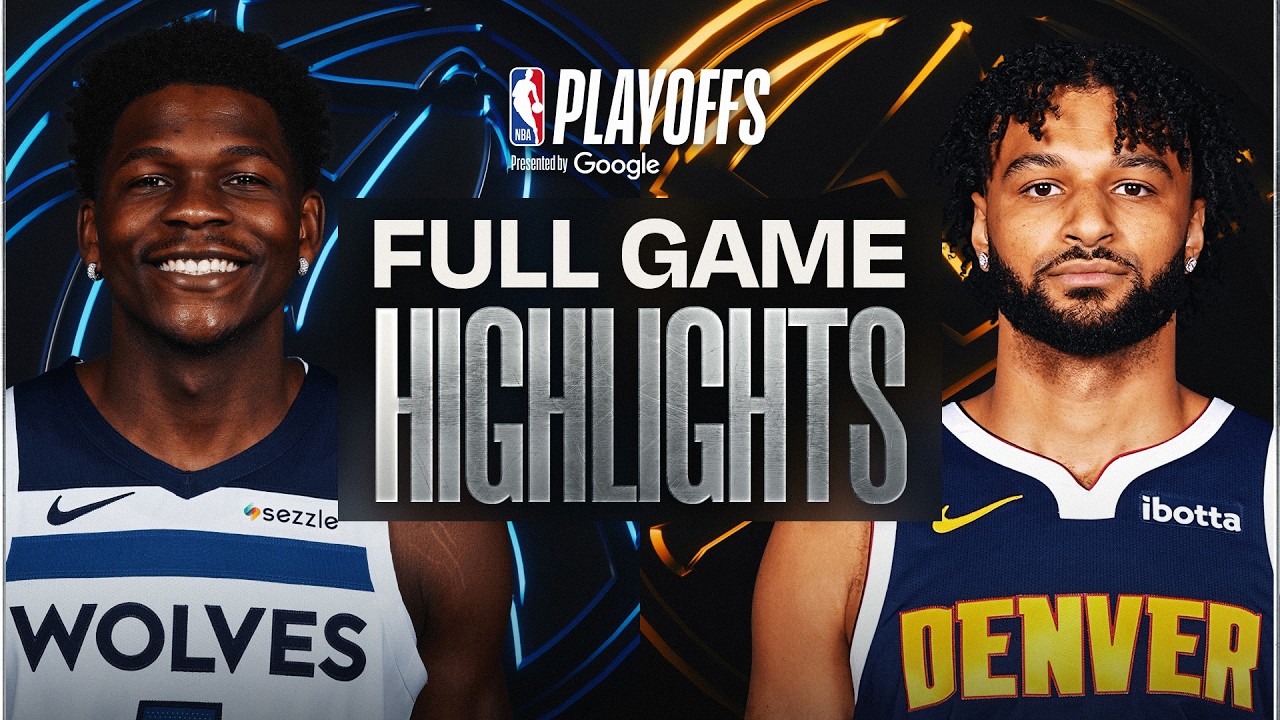 #6 TIMBERWOLVES at #3 NUGGETS | FULL GAME 2 HIGHLIGHTS | April 20, 2026