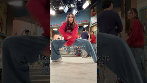 When you're on set the Friday before the Bad Bunny concert and you gotta warm up your knees