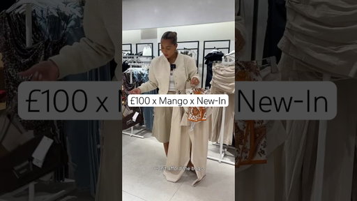 £100 to spend in Mango: New-In