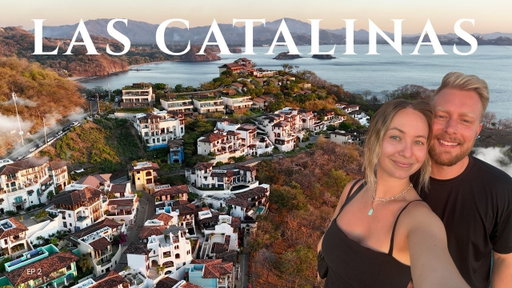 Las Catalinas Costa Rica Walking Tour 🇨🇷 | Car-Free Italian-Style Beach Town (Full Guide)
