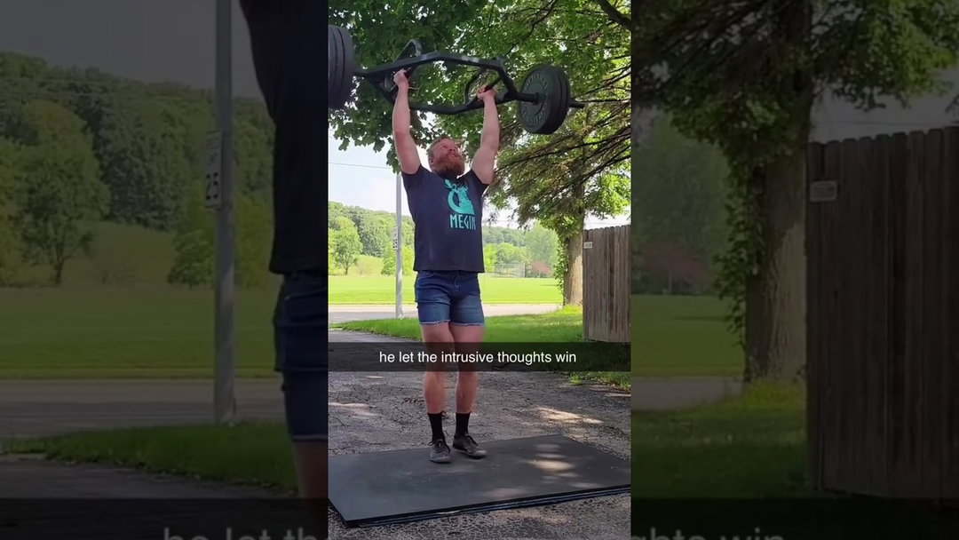 You can see him literally working up the courage to do it too 😂 (via DeadliestLift/TT)