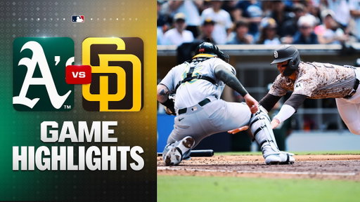 Athletics vs. Padres Game Highlights (5/24/26) | MLB Highlights