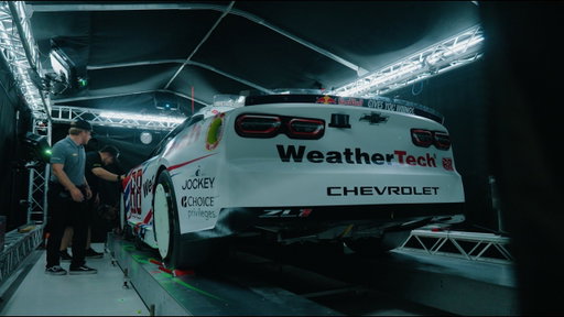 How Hawkeye Scans a NASCAR Race Car