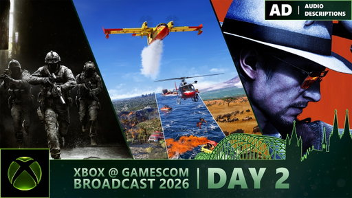 [Audio Descriptions] XBOX @ gamescom Broadcast 2026 | Day 2