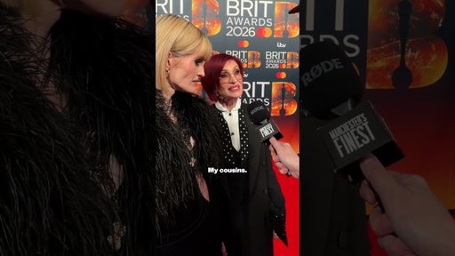 "Why does everything always have to be in London?" - Sharon Osbourne #brits #manchester #redcarpet
