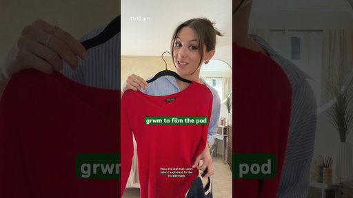 grwm to film the pod #vlog