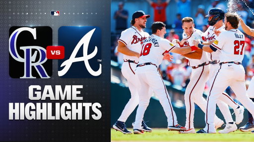 Rockies vs. Braves Game Highlights (8/30/26) | MLB Highlights