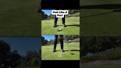 Putt Like The Pros #golfswing #golftips