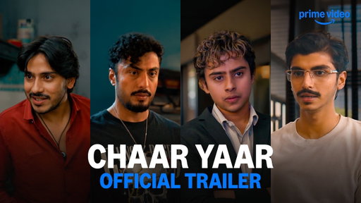 Chaar Yaar - Official Trailer | @Puravjha_, Naman Jain, Saqib Ayub, Prayrak Mehta | Prime Video IN
