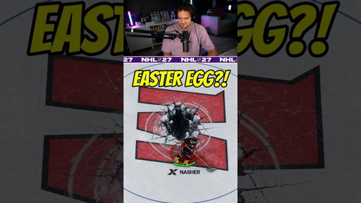 Can you dig a GIANT HOLE onto the ice in NHL 27?🤔