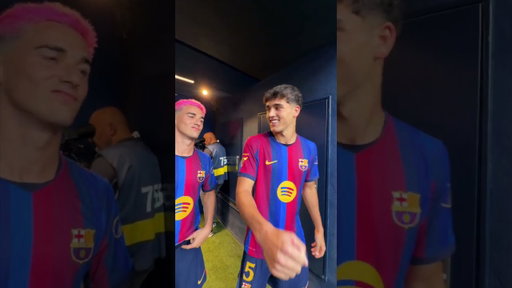 That tunnel feeling 🔥 #fcbarcelona #shorts